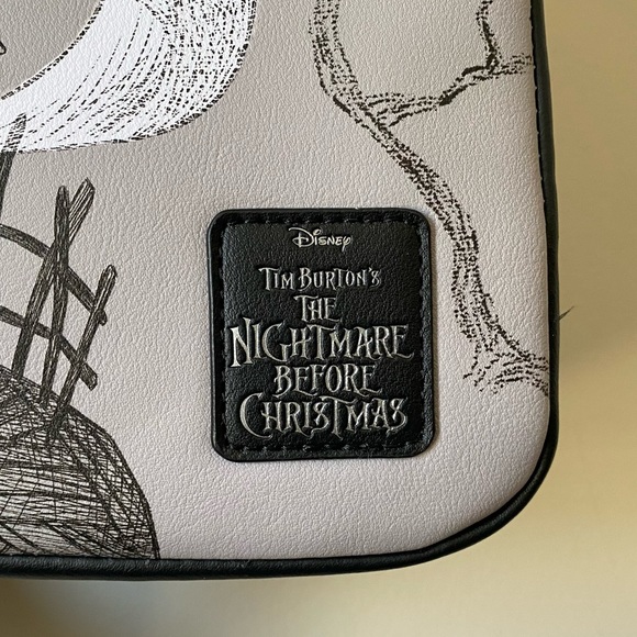 Loungefly Nightmare before Christmas Zero Graveyard mini backpack - Picture 2 of 10